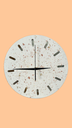 Horloge terrazzo