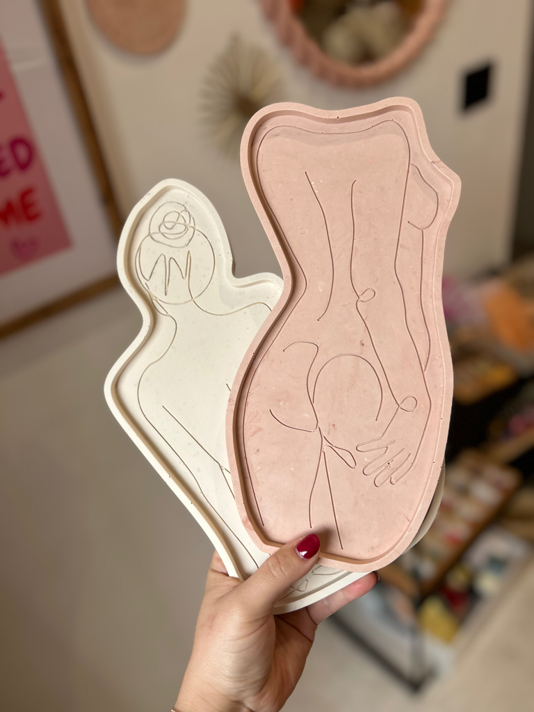 Plateau silhouette maxi (1. terracotta)