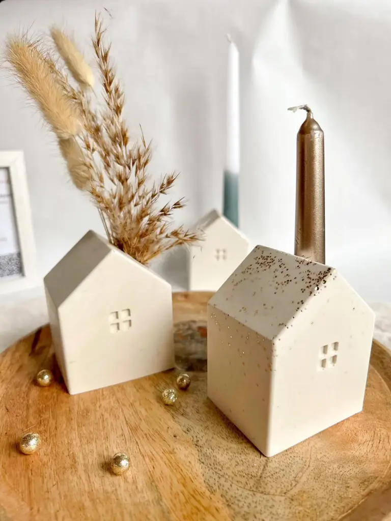 Bougeoir Maison (beige)