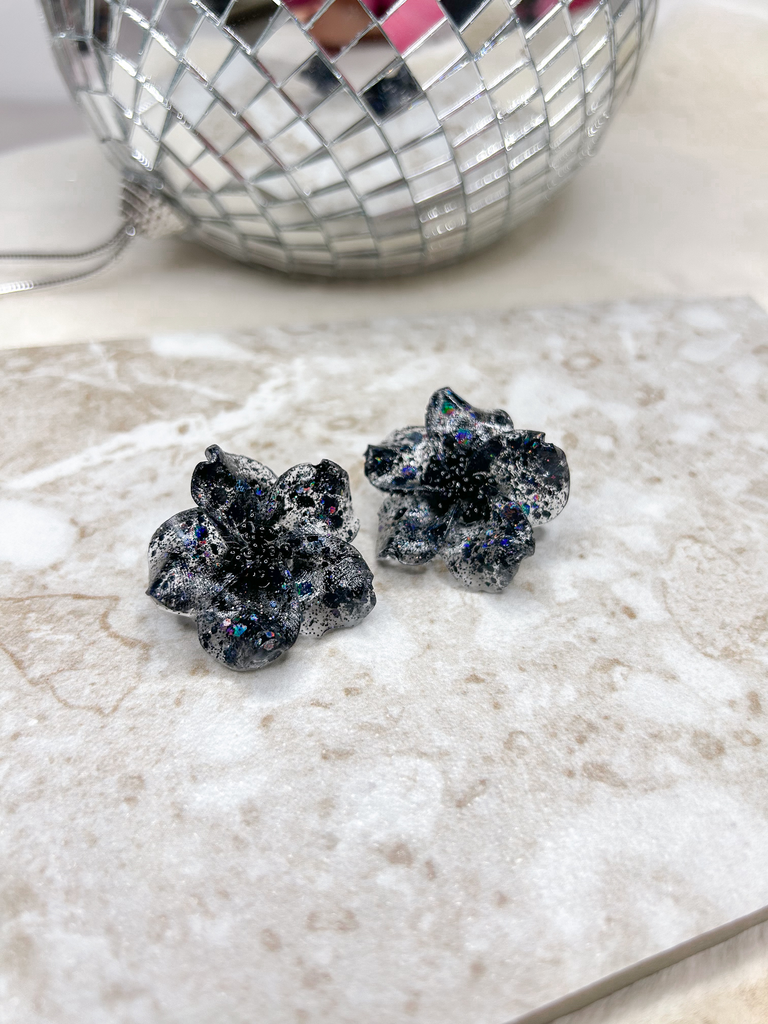 Boucles hibiscus black