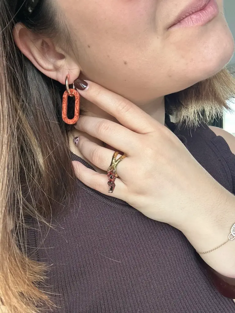 Pampilles ovales (violet)