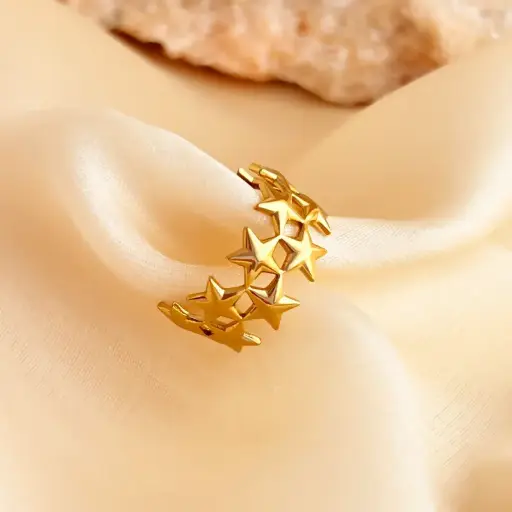 Bague étoiles