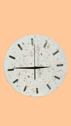 Horloge terrazzo